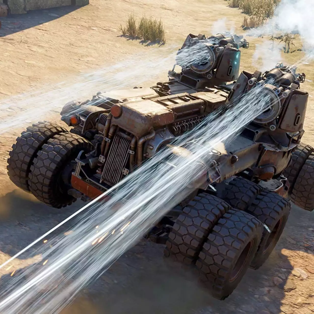 В онлайн-экшене Crossout стартовало обновление Frostbite Assault. Оно добавило новое криогенное оружие В онлайн-экшене Crossout стартовало обновление Frostbite Assault. Оно добавило новое криогенное оружие