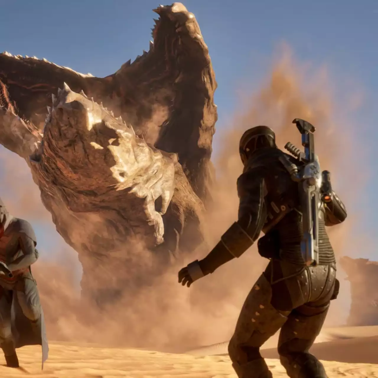 Показан первый геймплей Dune: Awakening — выживалки с открытым миром и управляемым транспортом по «Дюне» Показан первый геймплей Dune: Awakening — выживалки с открытым миром и управляемым транспортом по «Дюне»