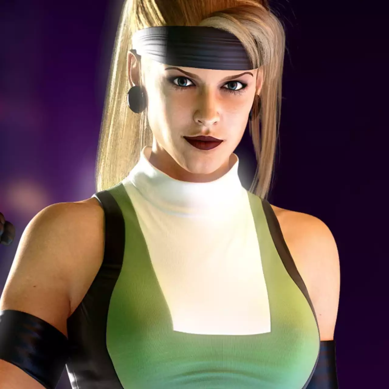Классическую Соню Блейд добавили в мобильную Mortal Kombat