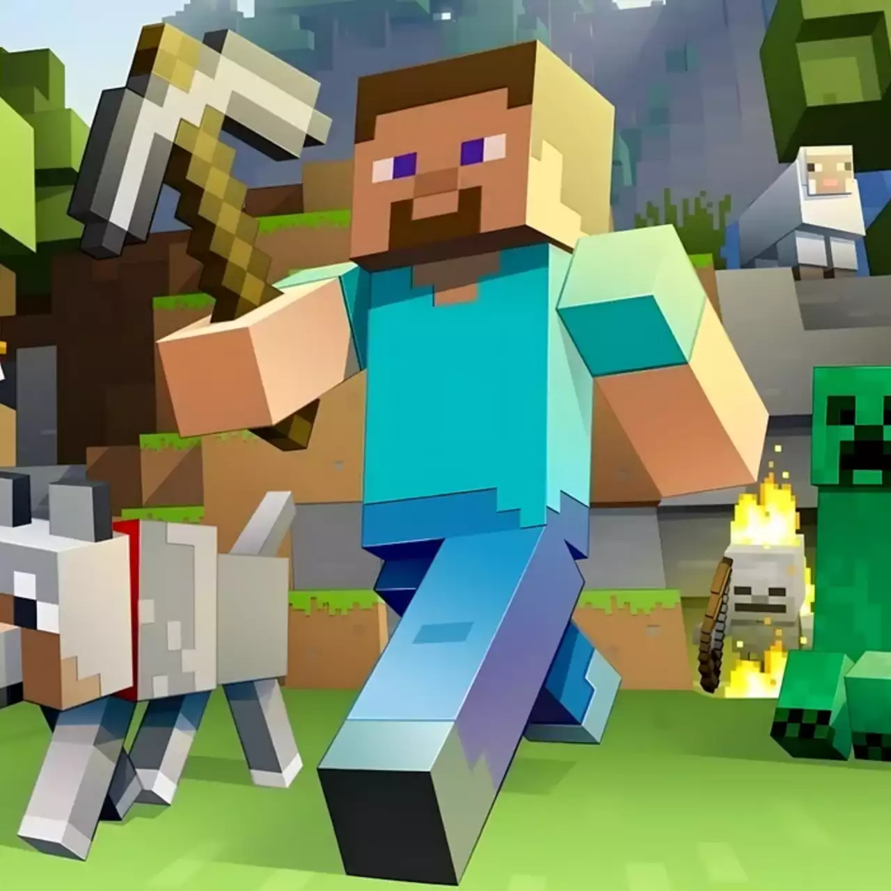 Фото: «кубические» деревья рядом со съемками фильма Minecraft Фото: «кубические» деревья рядом со съемками фильма Minecraft