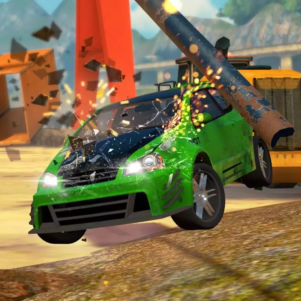 На Android и iOS можно бесплатно скачать новую гонку в духе FlatOut
