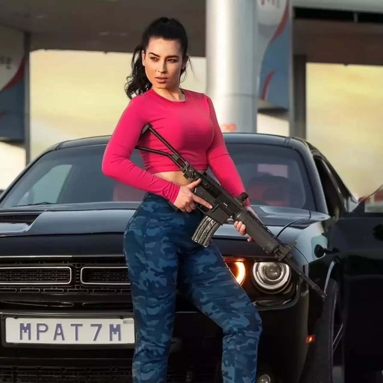 Российская косплеерша показала реальную Люсию из GTA 6 Российская косплеерша показала реальную Люсию из GTA 6