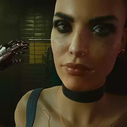 Косплеерша показала молодую версию Бестии из Cyberpunk 2077