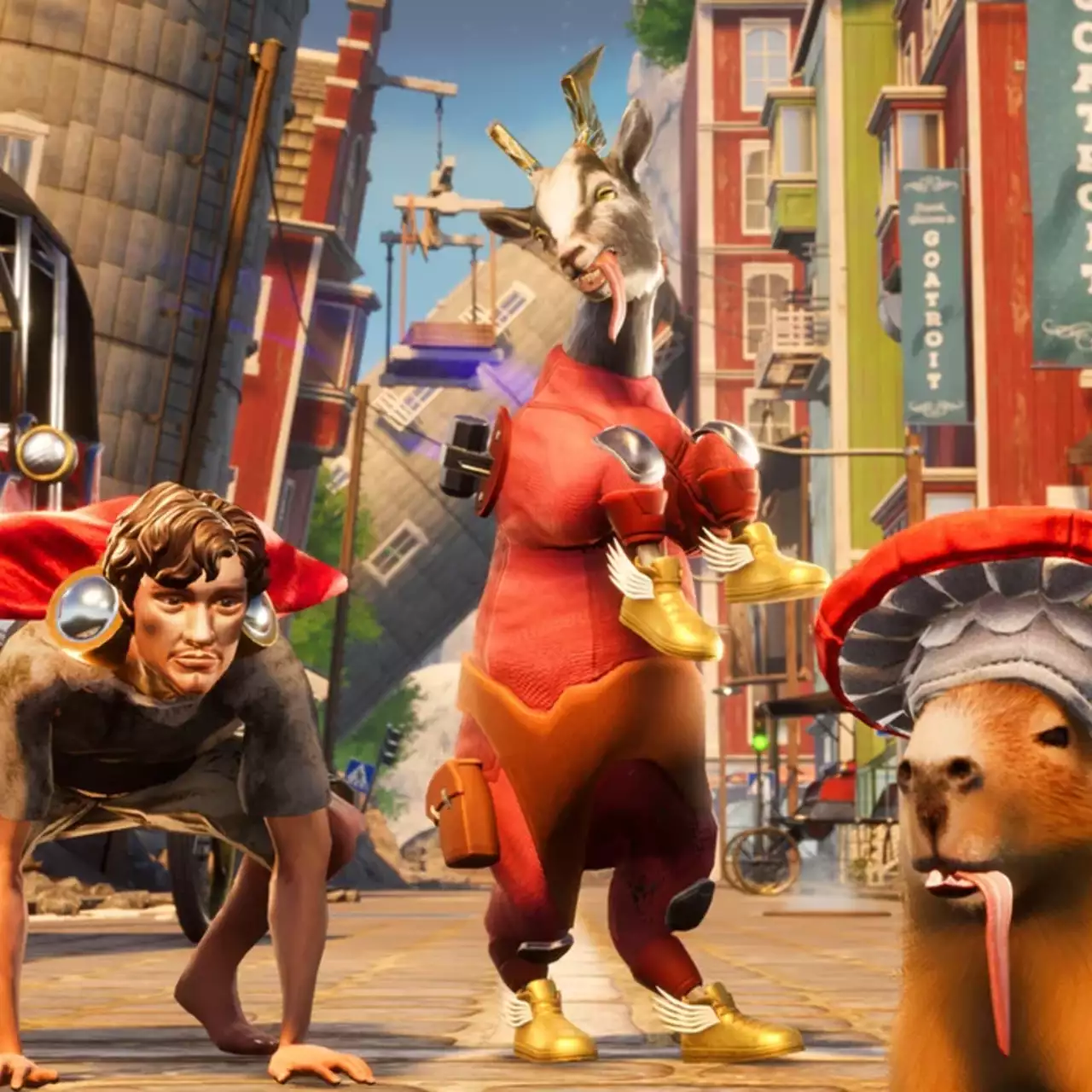 Анонсировано дополнение Multiverse of Nonsense для Goat Simulator 3 Анонсировано дополнение Multiverse of Nonsense для Goat Simulator 3