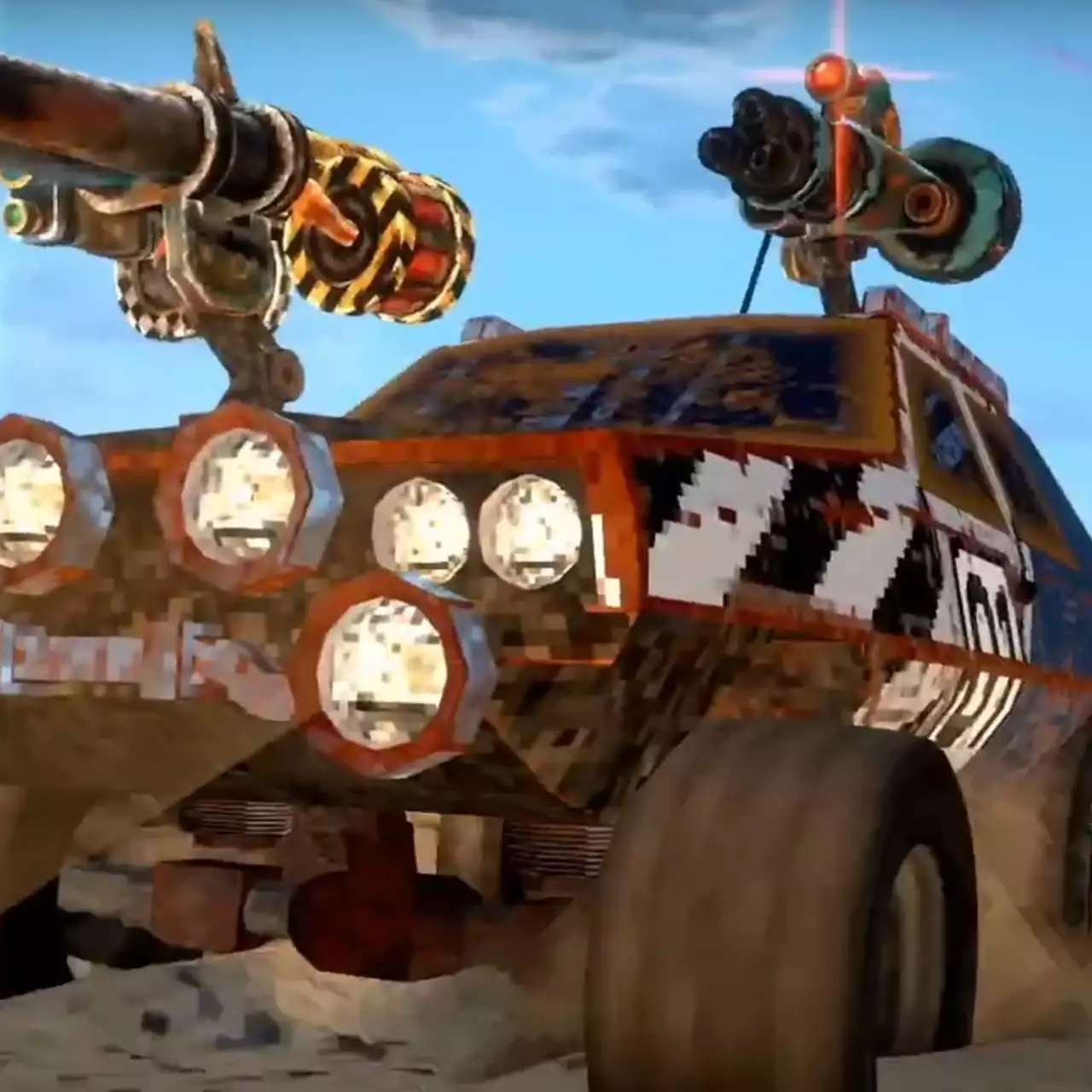 Вышел новый трейлер Fumes — пиксельной гонки в духе Mad Max Вышел новый трейлер Fumes — пиксельной гонки в духе Mad Max