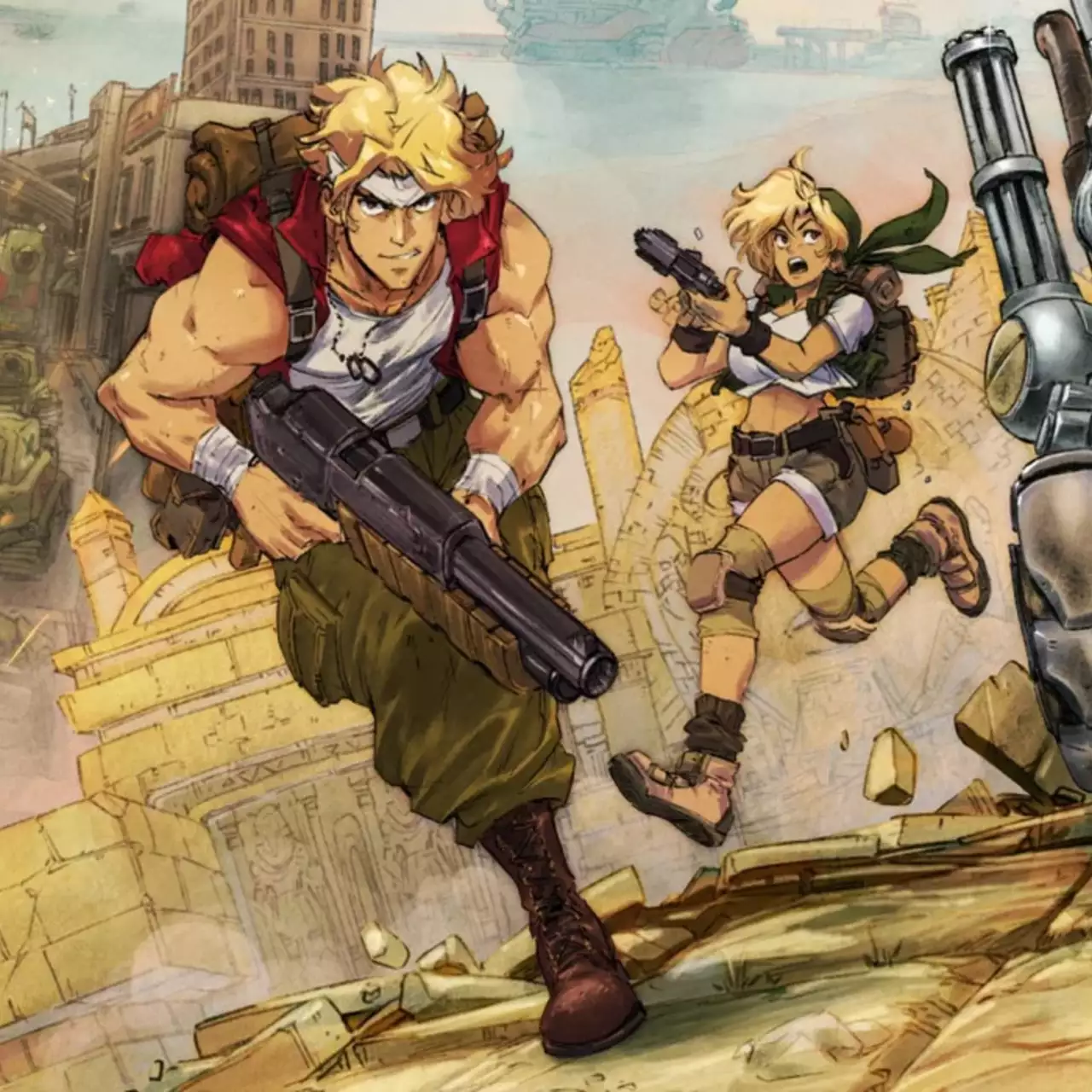 Появился новый геймплей Metal Slug Tactics Появился новый геймплей Metal Slug Tactics
