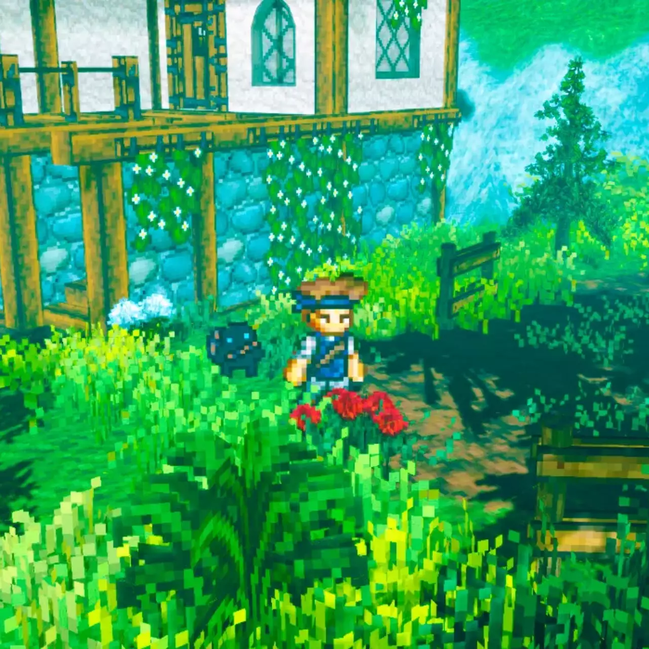 Вышел геймплей новой фэнтезийной RPG с открытым миром и крафтом, в которой смешали 2D и 3D Вышел геймплей новой фэнтезийной RPG с открытым миром и крафтом, в которой смешали 2D и 3D
