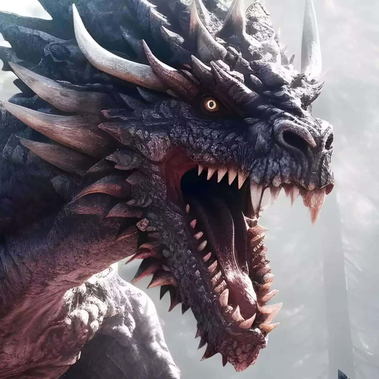 В Skyrim добавили высокополигональных драконов с текстурами 16K. Они стали выглядеть более грозно и напоминают динозавров В Skyrim добавили высокополигональных драконов с текстурами 16K. Они стали выглядеть более грозно и напоминают динозавров
