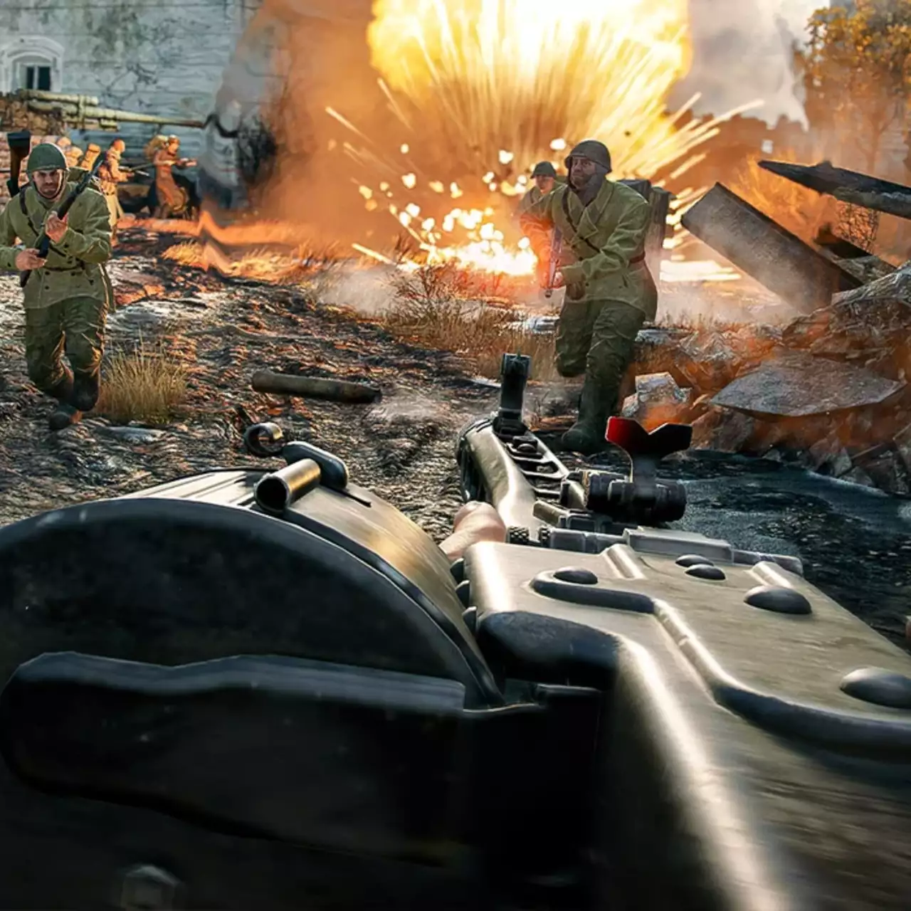 В Steam можно бесплатно скачать реалистичный военный шутер с управляемой техникой и боями на 100 человек — Enlisted В Steam можно бесплатно скачать реалистичный военный шутер с управляемой техникой и боями на 100 человек — Enlisted