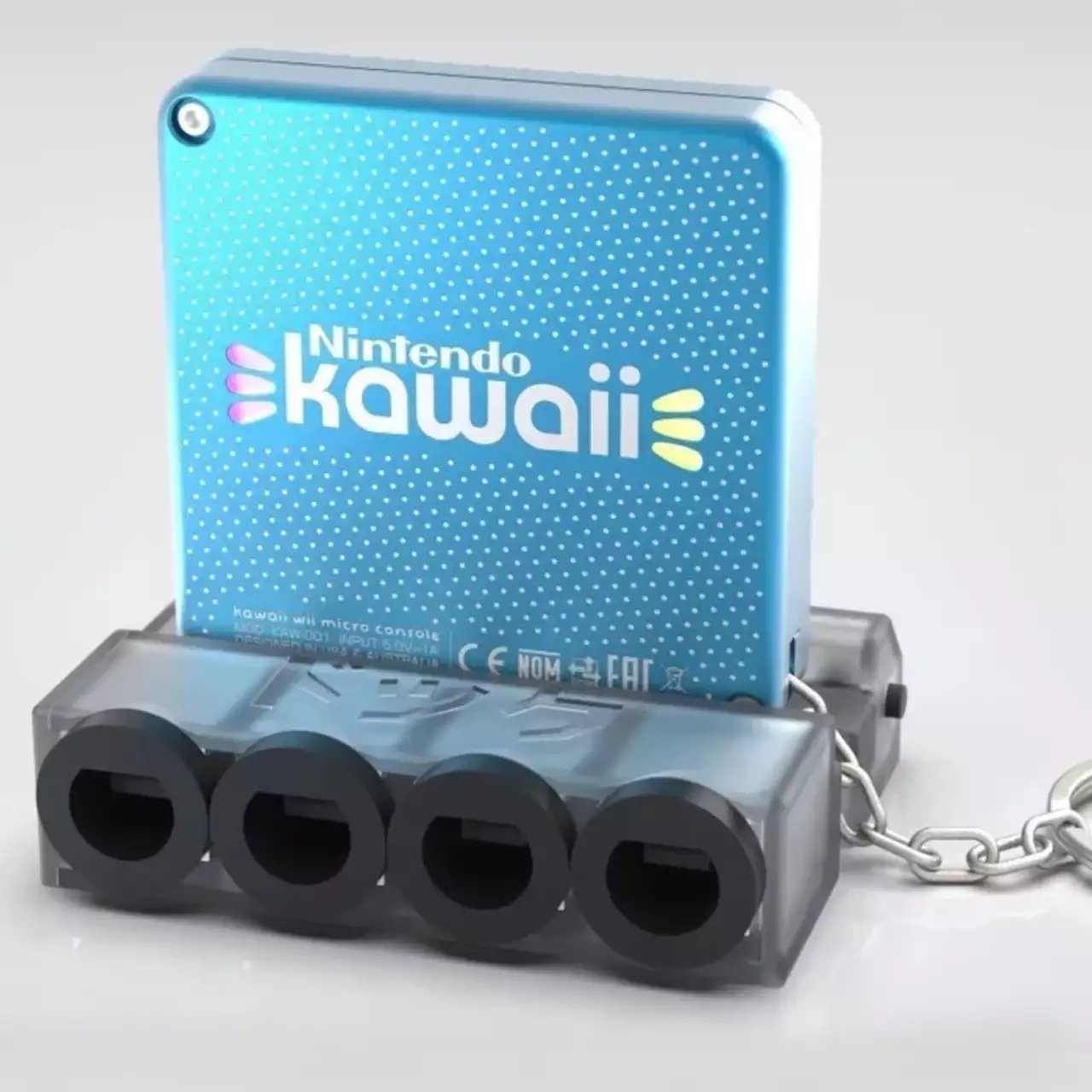 Представлена карманная консоль Nintendo Wii в формате брелока Представлена карманная консоль Nintendo Wii в формате брелока