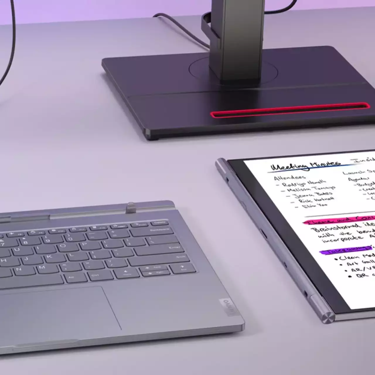 Lenovo представила инновационный ноутбук-трансформер с двумя ЦП и ОС Lenovo представила инновационный ноутбук-трансформер с двумя ЦП и ОС