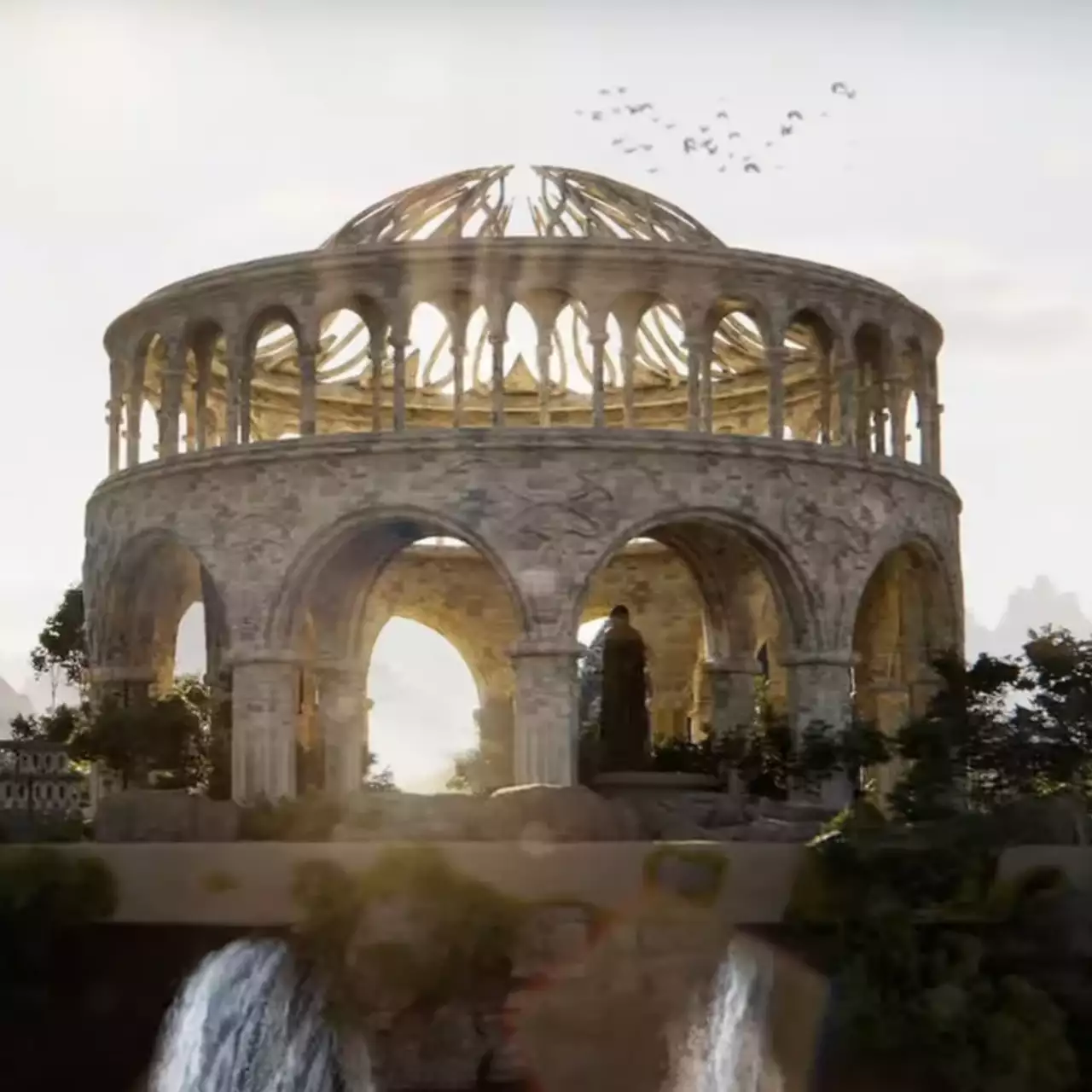 Художник воссоздал Ривенделл из «Властелина колец» на Unreal Engine 5 Художник воссоздал Ривенделл из «Властелина колец» на Unreal Engine 5