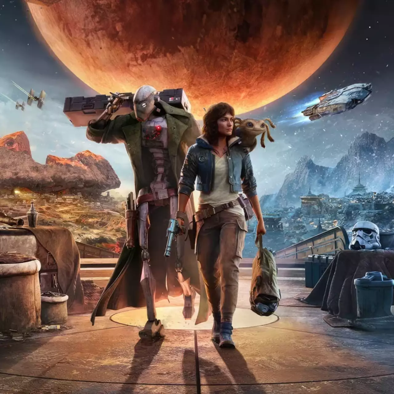 Создатели Star Wars Outlaws показали внутриигровые миры и графику ПК-версии Создатели Star Wars Outlaws показали внутриигровые миры и графику ПК-версии