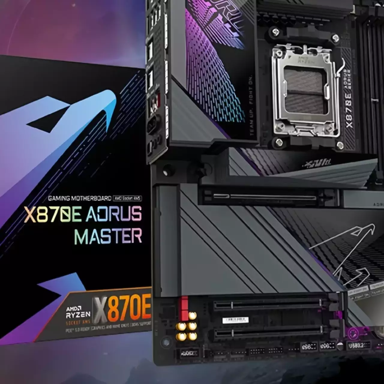 Gigabyte анонсировала материнскую плату X870E Aorus Master Gigabyte анонсировала материнскую плату X870E Aorus Master
