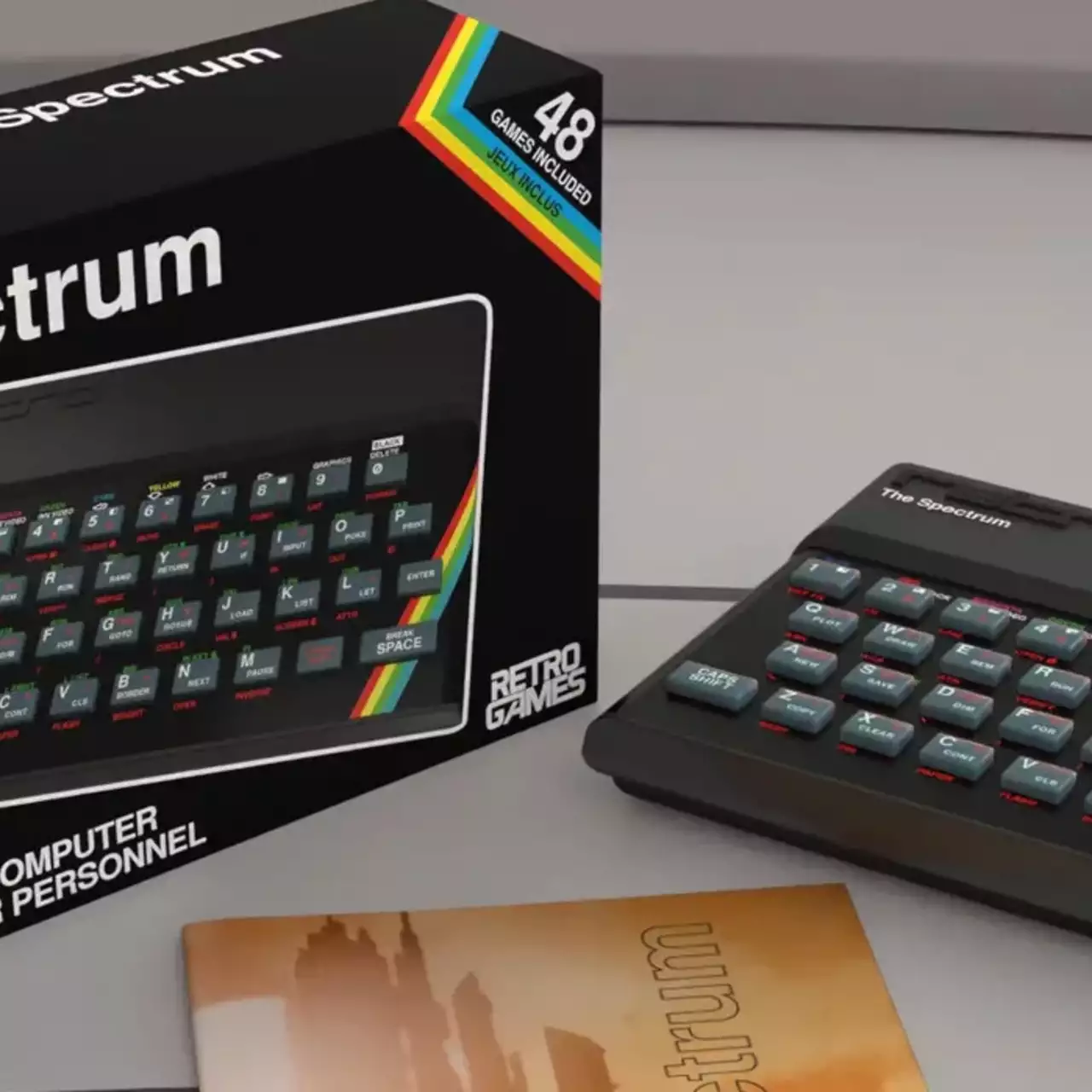 Retro Games Ltd представляет консоль The Spectrum с 48 классическими играми