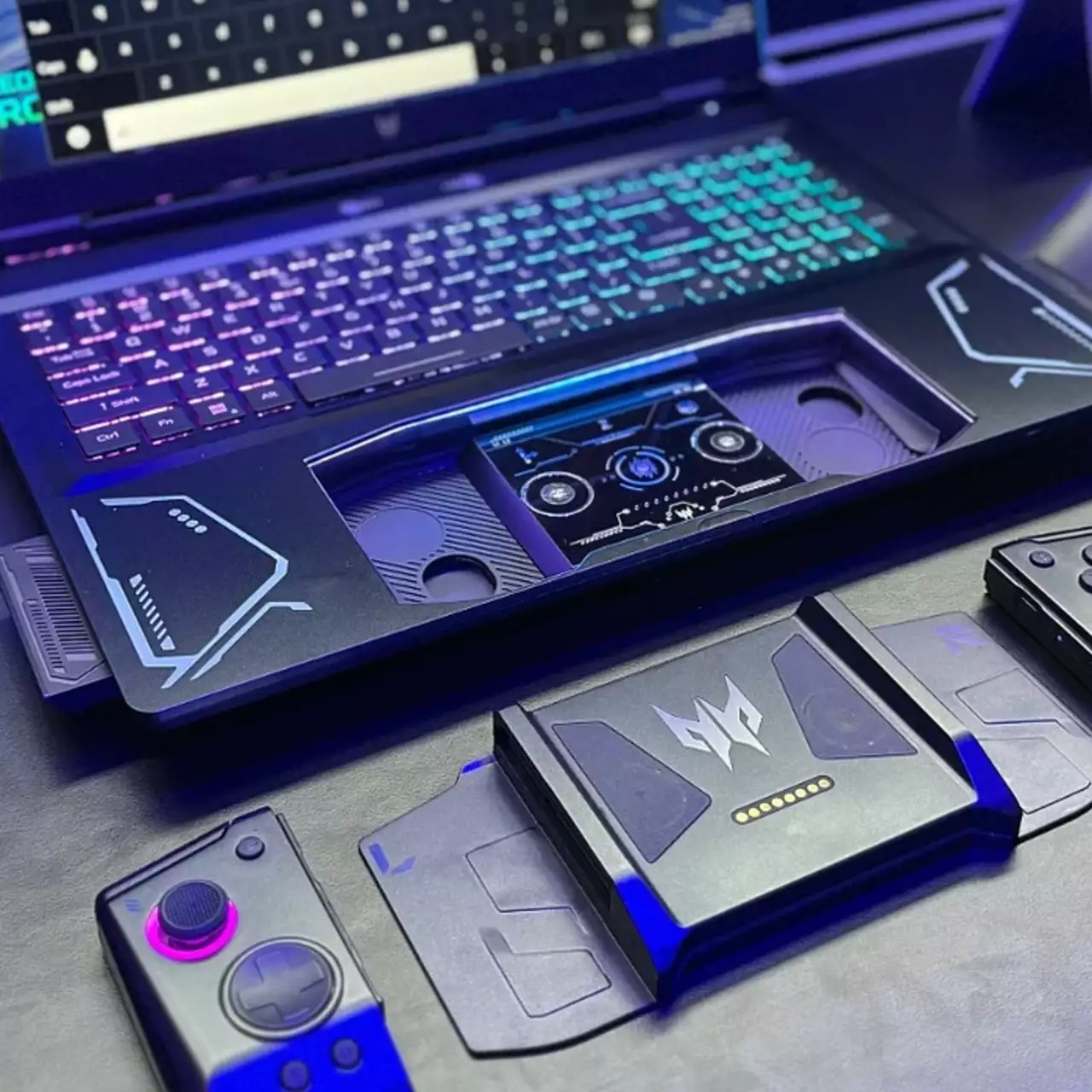 Acer презентовала ноутбук DualPlay с съёмным геймпадом и выдвижными динамиками Acer презентовала ноутбук DualPlay с съёмным геймпадом и выдвижными динамиками