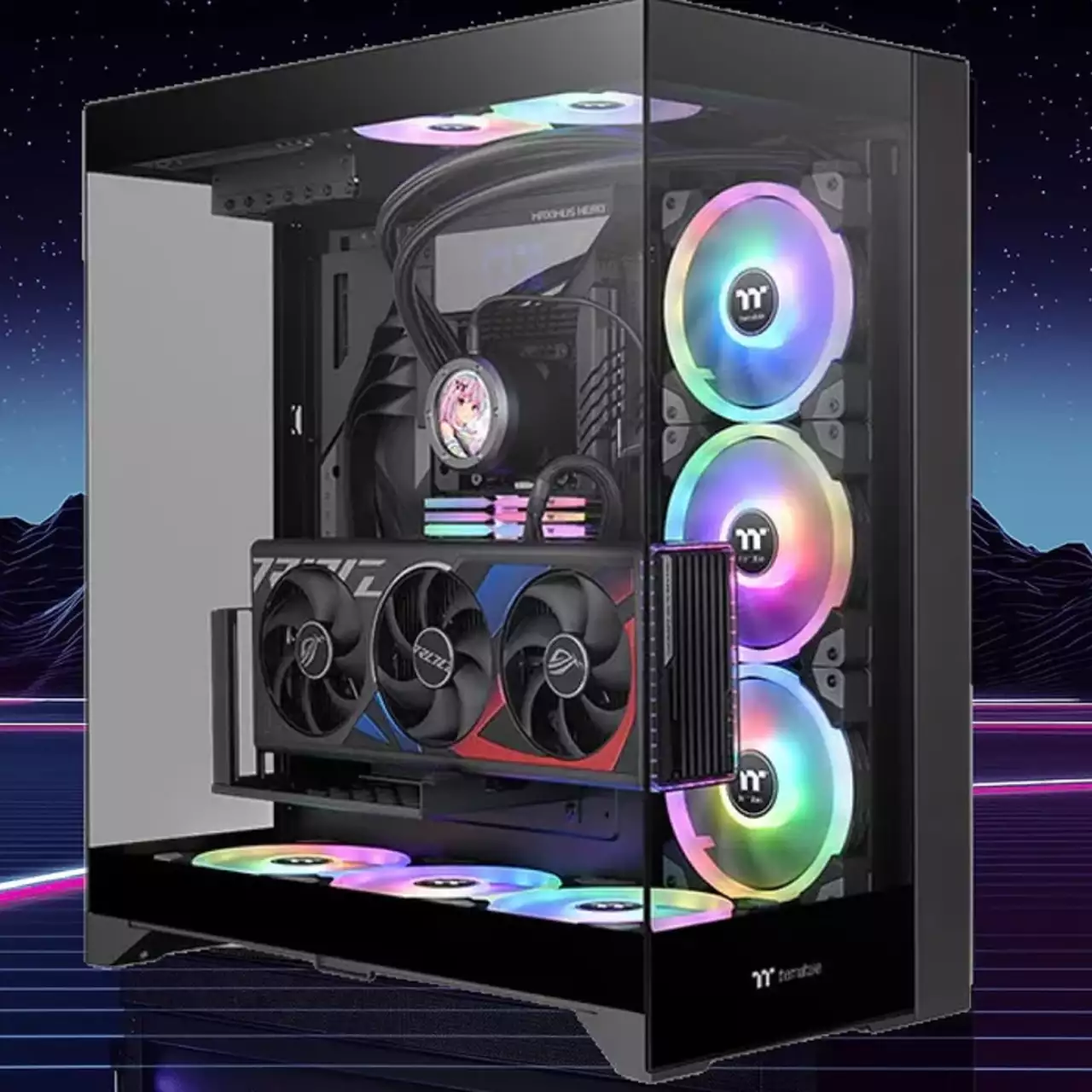 Thermaltake представляет корпус CTE E550 TG с панорамным стеклом и поддержкой задних разъемов Thermaltake представляет корпус CTE E550 TG с панорамным стеклом и поддержкой задних разъемов
