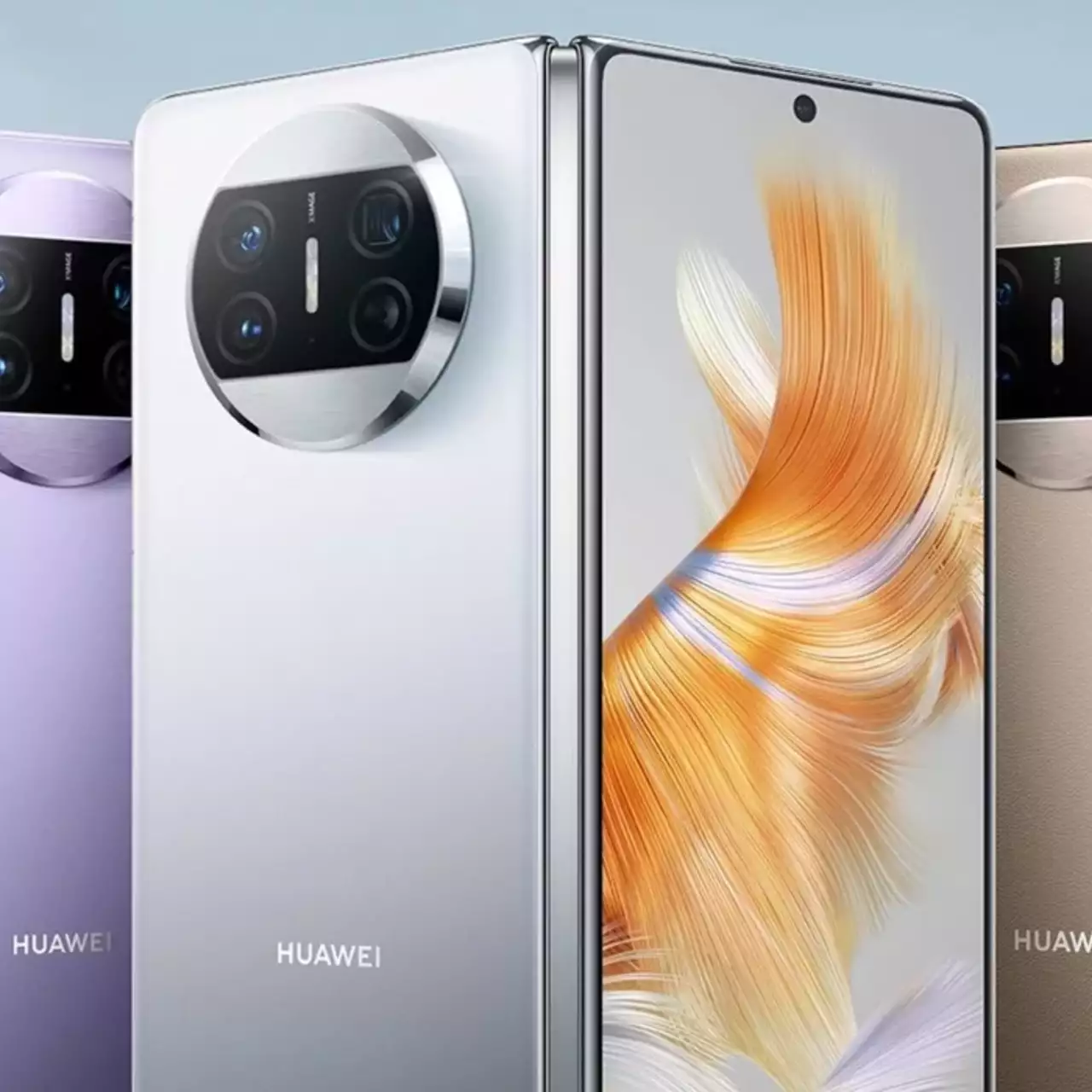Раскрыт внешний вид нового смартфона HUAWEI с тремя экранами Раскрыт внешний вид нового смартфона HUAWEI с тремя экранами