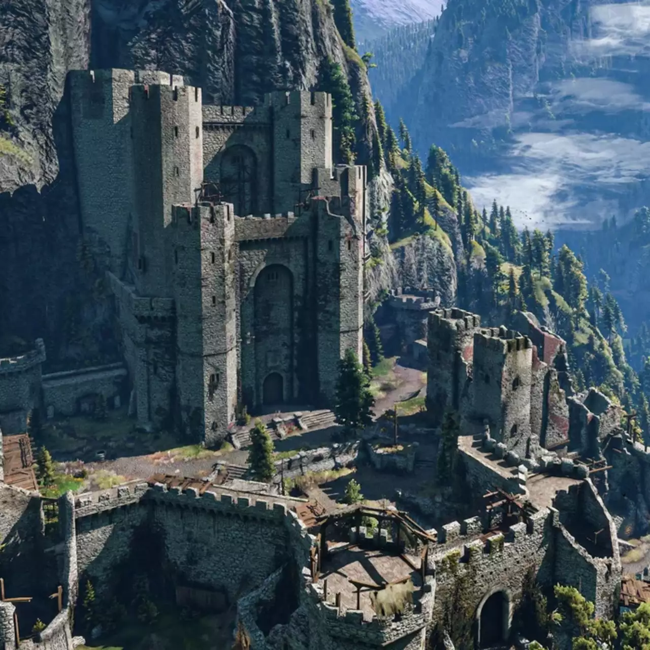 Фанат The Witcher 3 восстановил Каэр Морхен и добавил локации из первого «Ведьмака» Фанат The Witcher 3 восстановил Каэр Морхен и добавил локации из первого «Ведьмака»