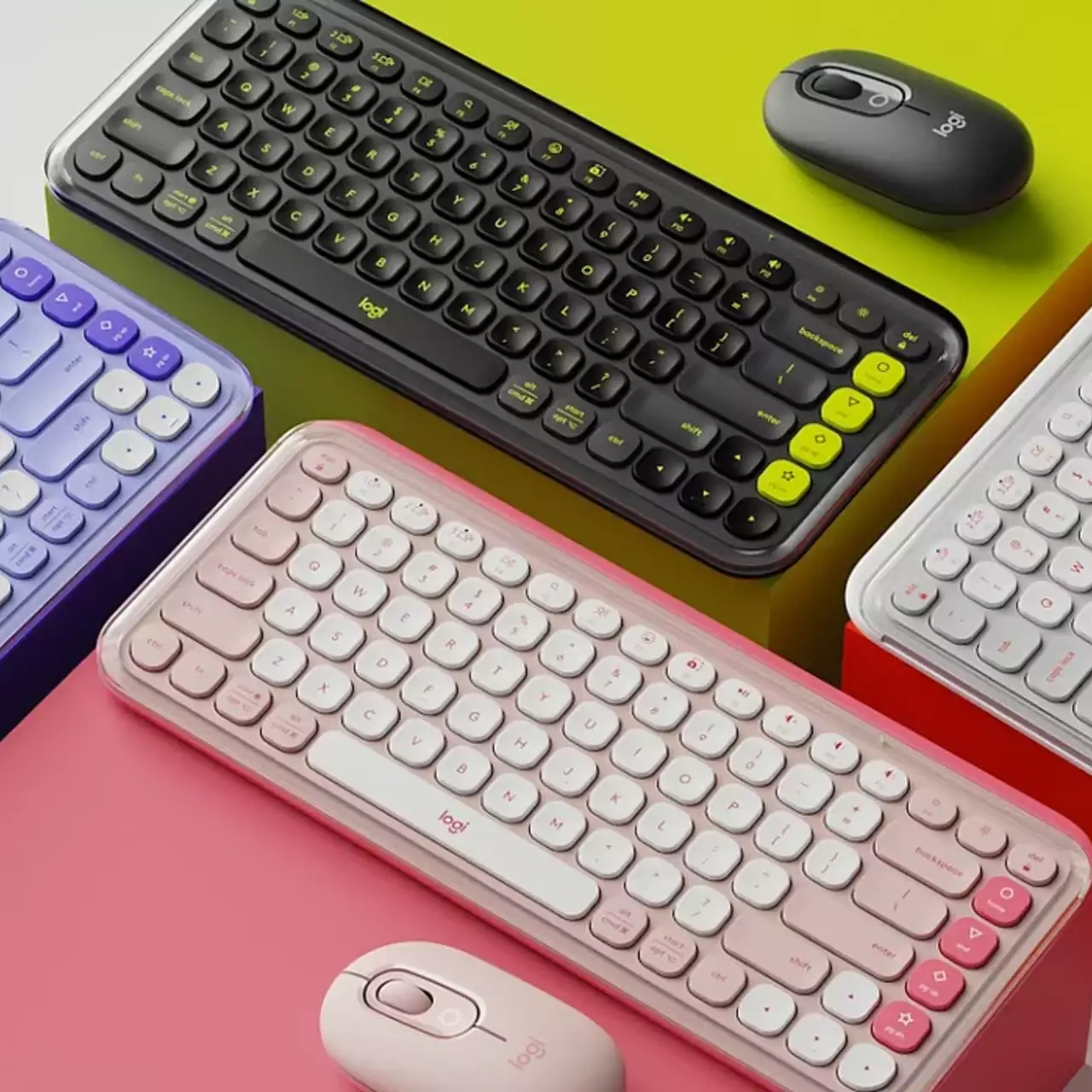 Logitech представила яркую клавиатуру POP Icon Keys с множеством возможностей Logitech представила яркую клавиатуру POP Icon Keys с множеством возможностей