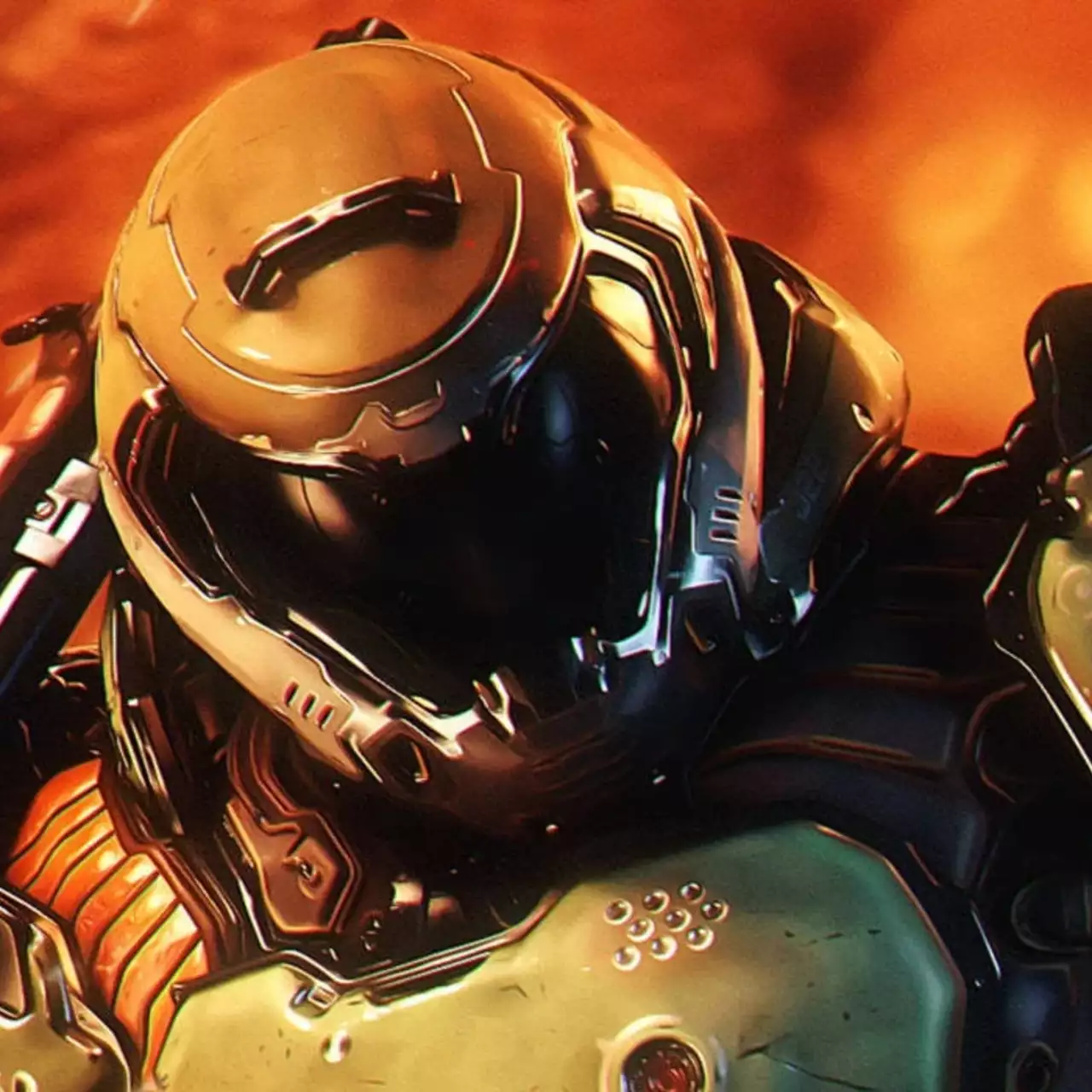 В честь 30-летия культовой Doom 2 Bethesda выпустила новые обои для смартфонов. На них Думгай показан без своего шлема В честь 30-летия культовой Doom 2 Bethesda выпустила новые обои для смартфонов. На них Думгай показан без своего шлема