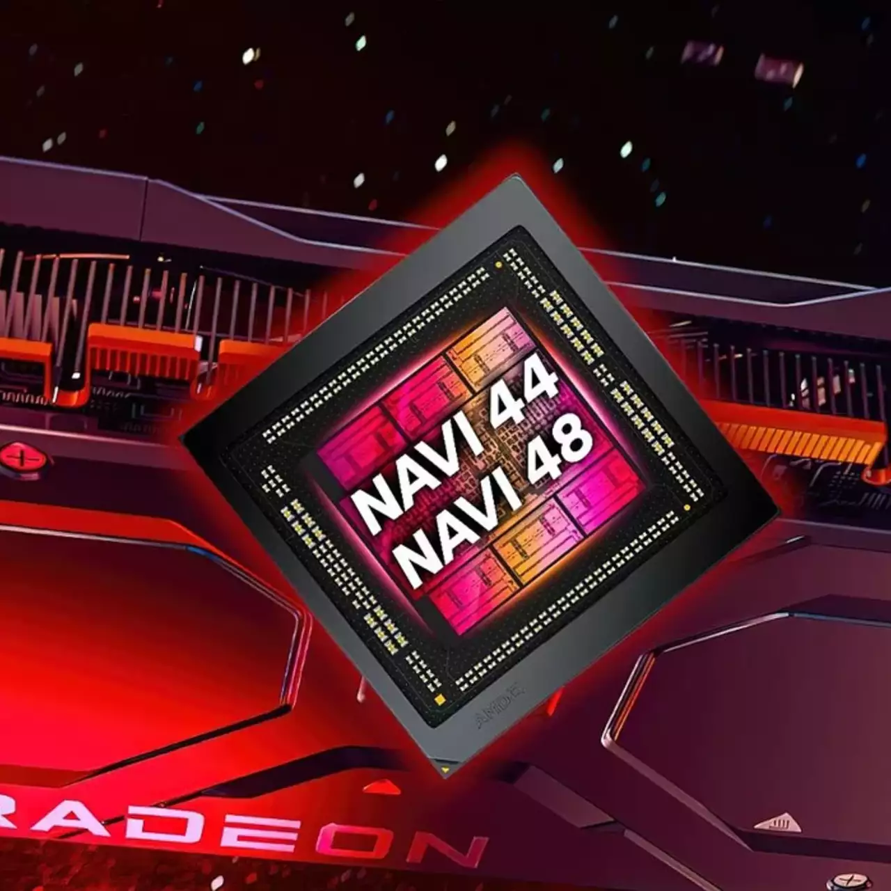 Графический процессор AMD Navi 44 станет на 31% меньше предшественника