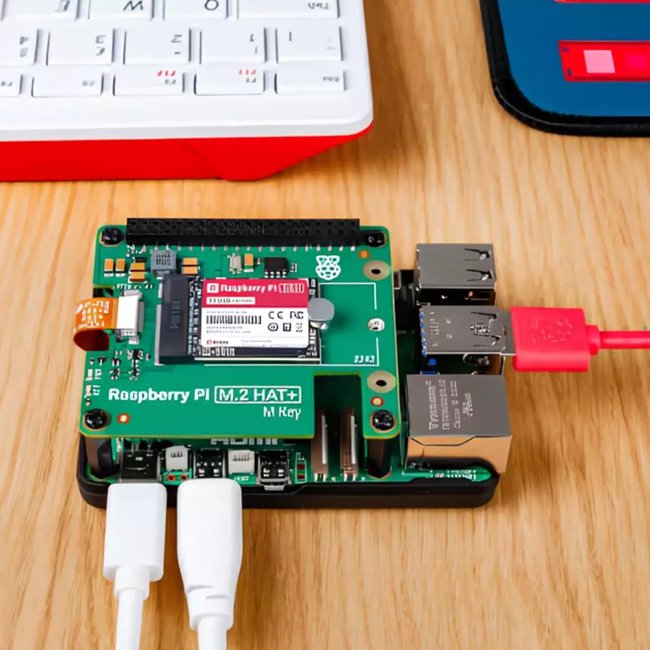 Представлены SSD для Raspberry Pi 5 с поддержкой PCIe 3.0 и новым адаптером M.2 HAT+ Представлены SSD для Raspberry Pi 5 с поддержкой PCIe 3.0 и новым адаптером M.2 HAT+
