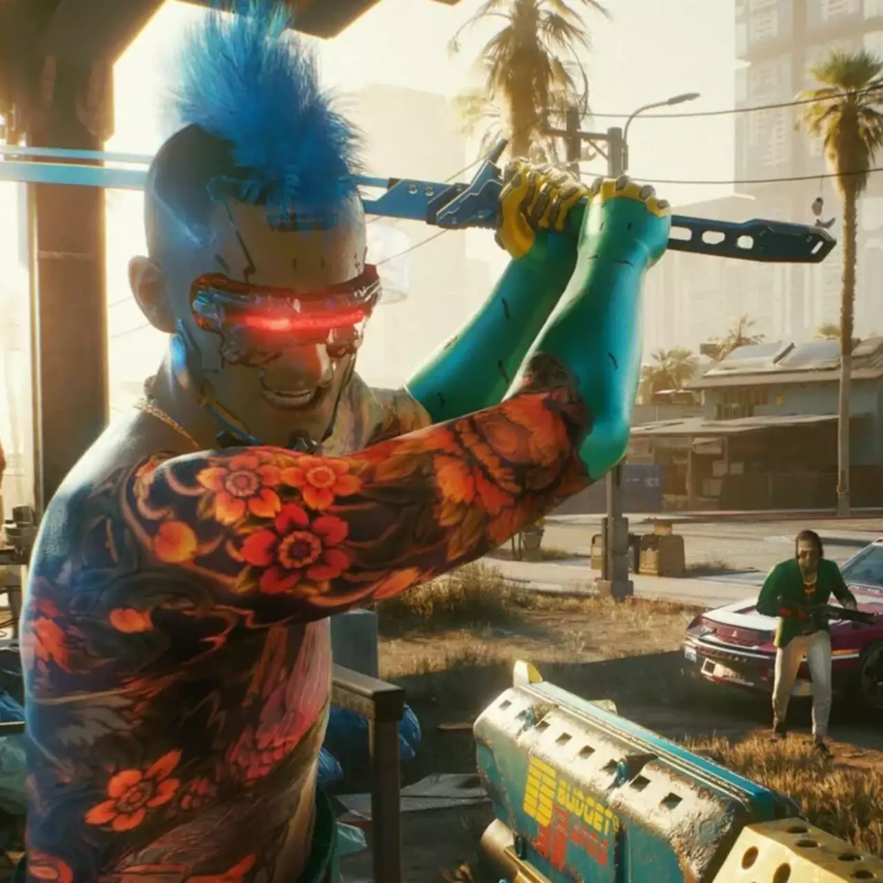 Авторы Cyberpunk 2077 показали раннюю версию ещё одного уровня и сравнили его с финальным вариантом Авторы Cyberpunk 2077 показали раннюю версию ещё одного уровня и сравнили его с финальным вариантом