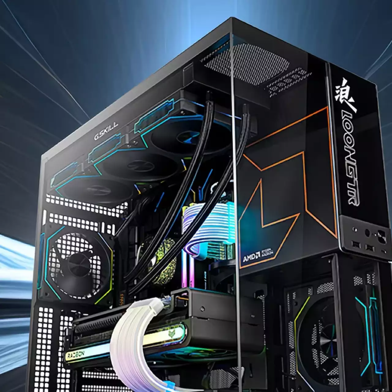 AMD выпускает свой первый игровой ПК на основе Ryzen 7 9800X3D AMD выпускает свой первый игровой ПК на основе Ryzen 7 9800X3D