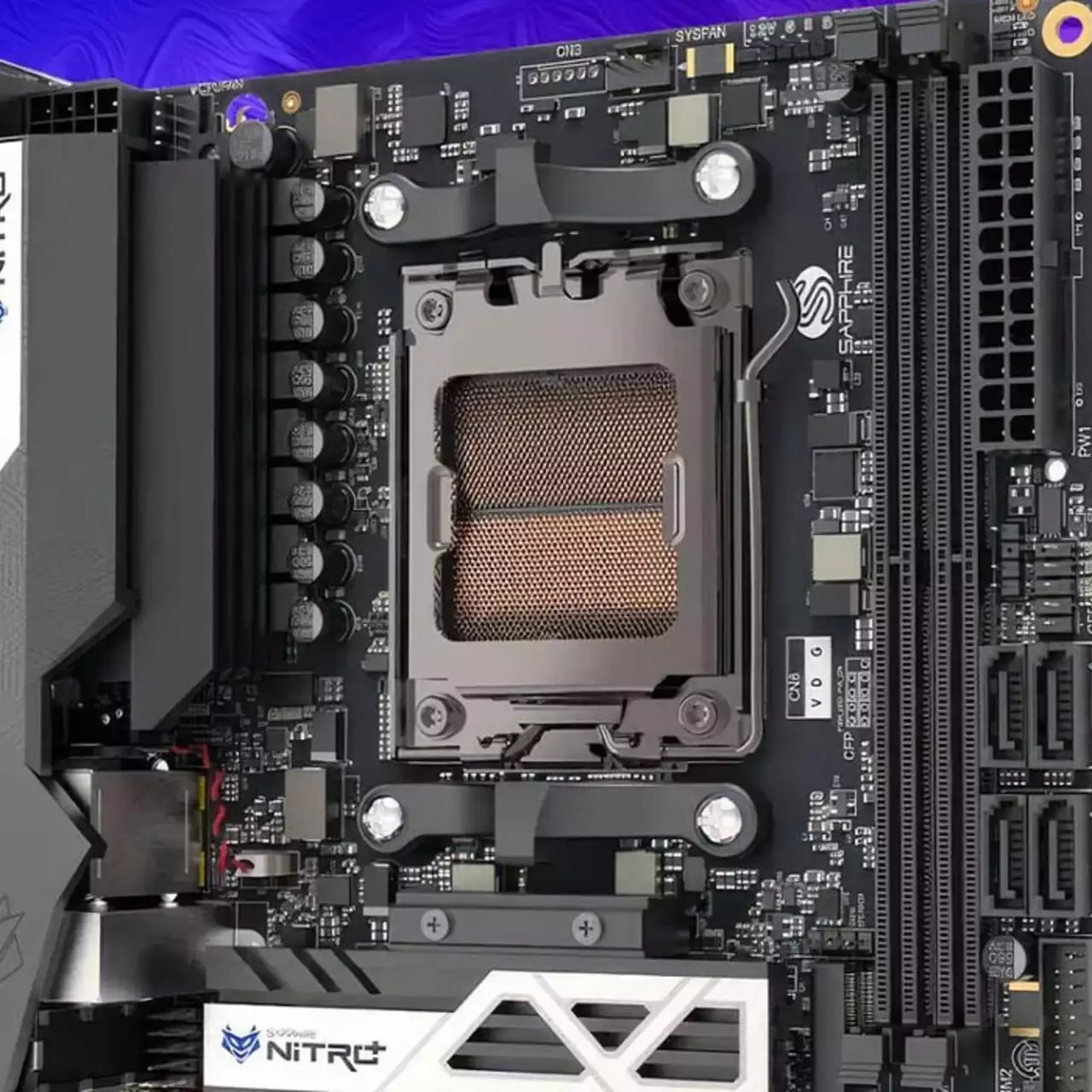 Представлены компактные и мощные материнские платы Sapphire для AMD AM5 Представлены компактные и мощные материнские платы Sapphire для AMD AM5