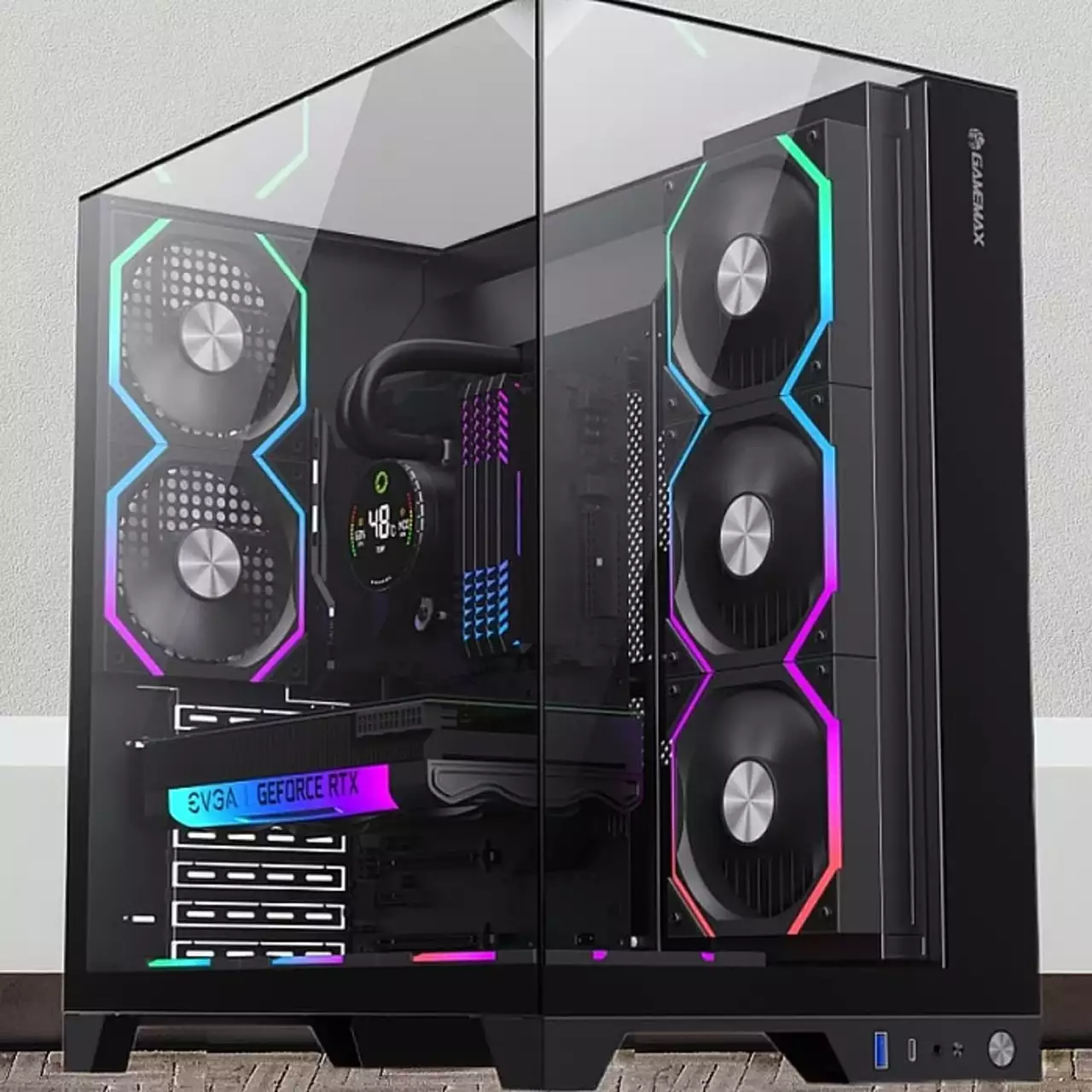 GameMax представила корпус Infinity Pro с двухкамерным дизайном GameMax представила корпус Infinity Pro с двухкамерным дизайном