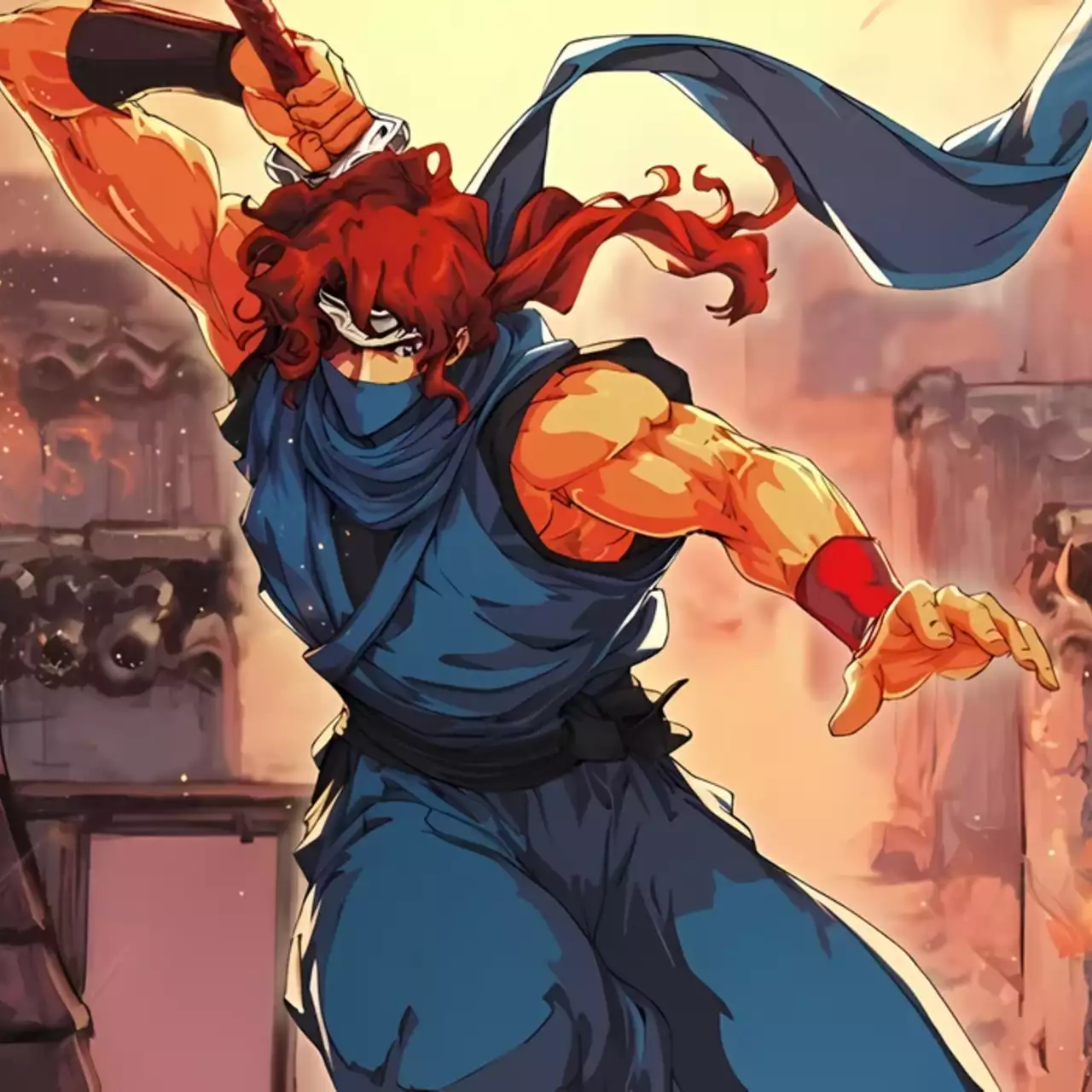 Анонсирован олдскульный экшен с пиксельной графикой Ninja Gaiden: Ragebound от создателей Blasphemous