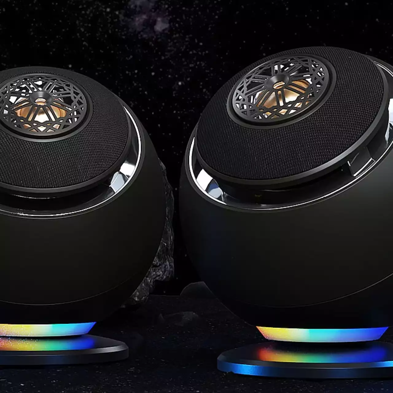 Представлены колонки Creative Pebble Nova с RGB-подсветкой и премиум-звуком