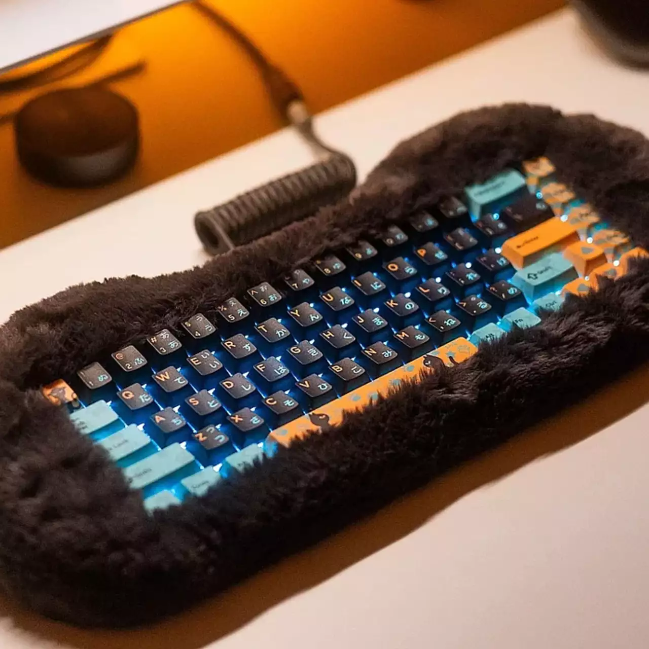Представлена уникальная клавиатура с RGB-подсветкой, на которой можно гладить «мохнатку» Представлена уникальная клавиатура с RGB-подсветкой, на которой можно гладить «мохнатку»