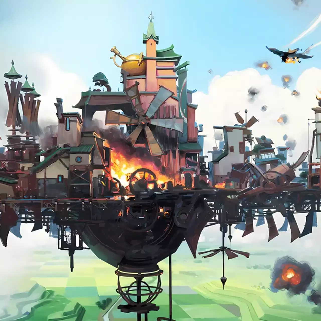 В Steam вышла новая RPG с открытым миром, в которой можно строить собственные города прямо в небе В Steam вышла новая RPG с открытым миром, в которой можно строить собственные города прямо в небе