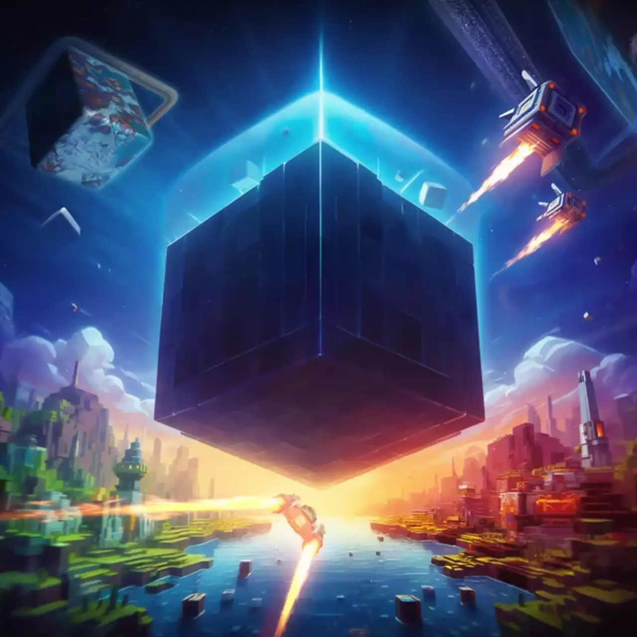 Анонсирована приключенческая игра с открытым миром и космическими полётами Cubic Odyssey Анонсирована приключенческая игра с открытым миром и космическими полётами Cubic Odyssey