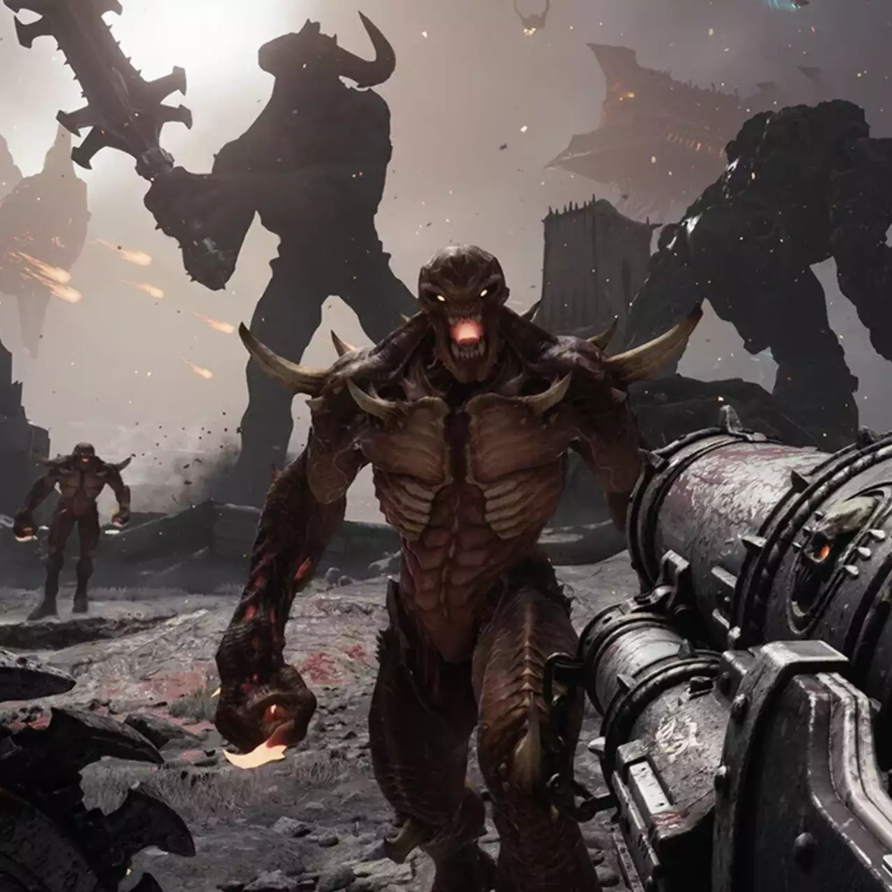 В классические части Doom добавили оружие и геймплей из Doom: The Dark Ages