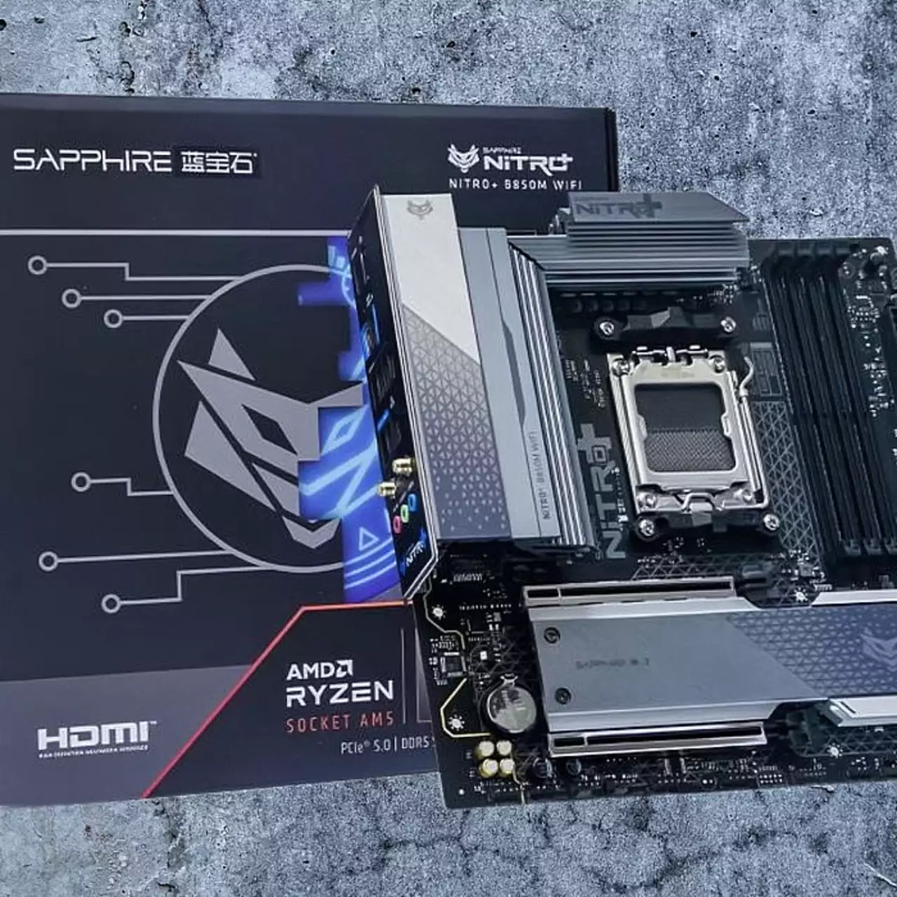 Представлена материнская плата Sapphire B850M NITRO+ — основа для мощных AM5-систем с DDR5-8000
