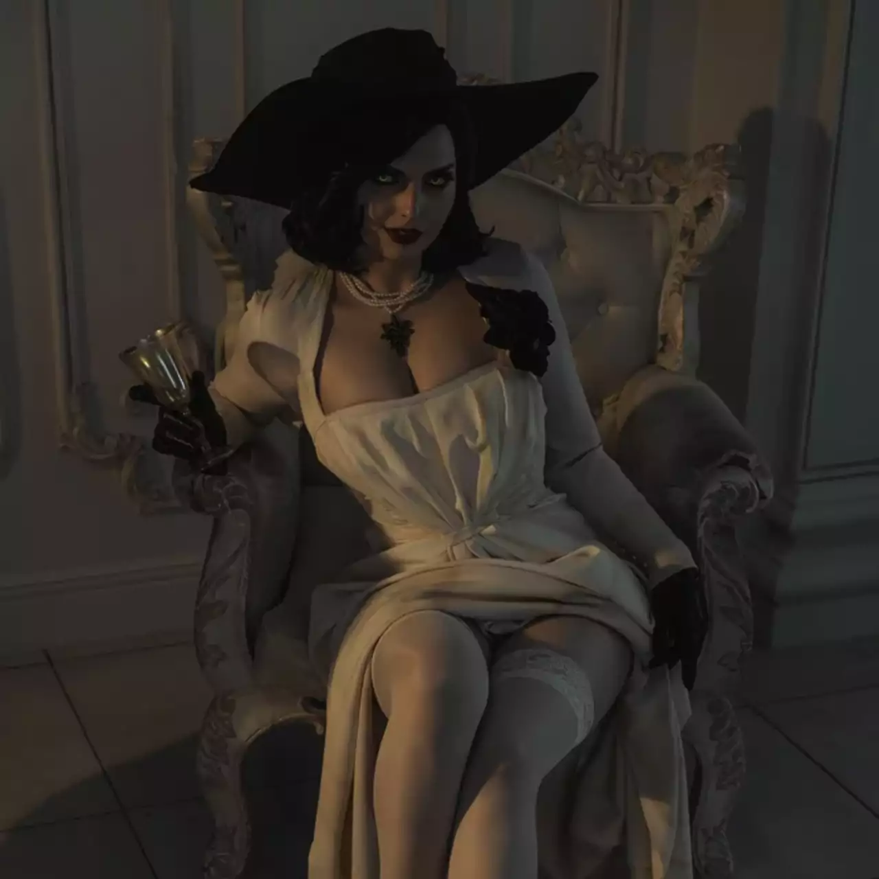 Россиянка покорила Reddit, показав каноничный косплей Леди Димитреску из Resident Evil Village Россиянка покорила Reddit, показав каноничный косплей Леди Димитреску из Resident Evil Village
