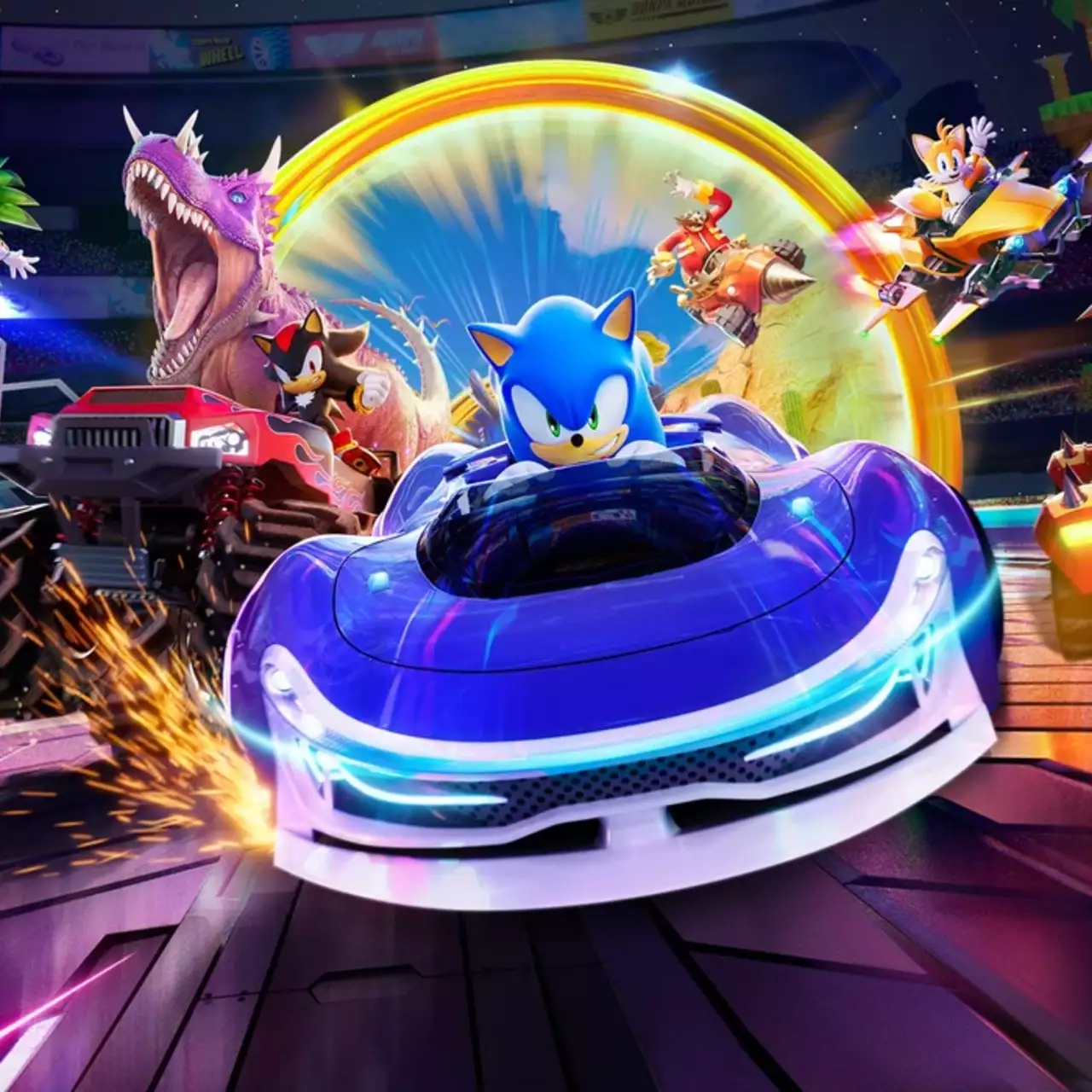 Показан геймплей Sonic Racing: CrossWorlds Показан геймплей Sonic Racing: CrossWorlds