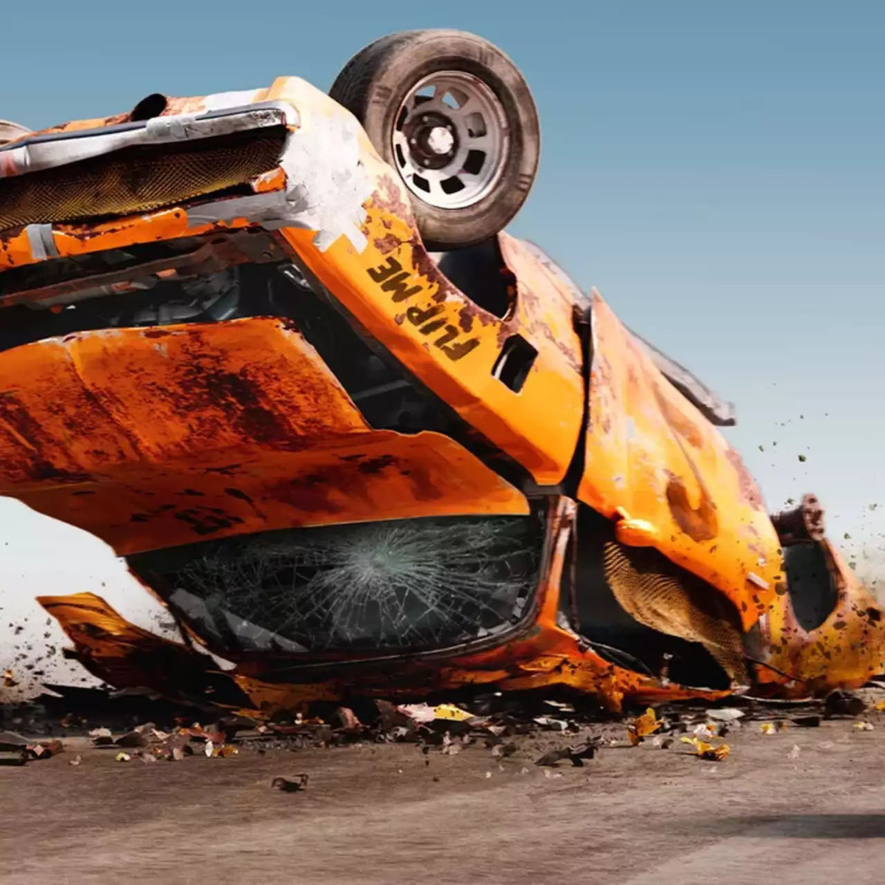 Появился геймплей гонки с разрушаемыми автомобилями Wreckfest 2
