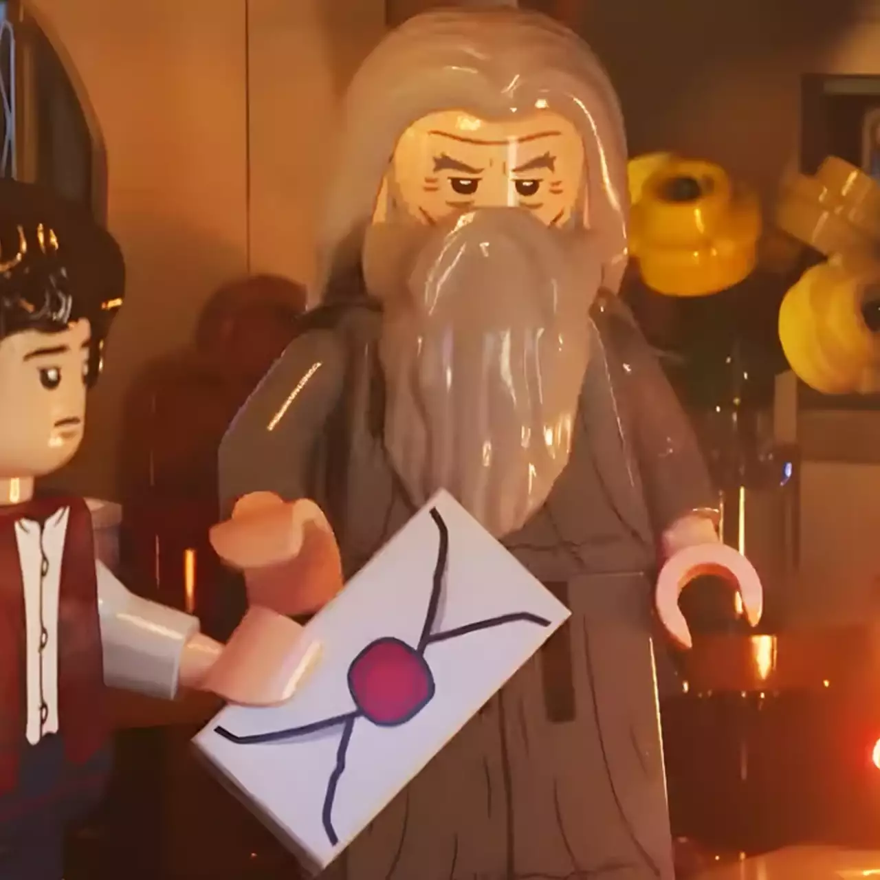 Вышло забавное видео по «Властелину колец» в стиле LEGO со звездой кинотрилогии