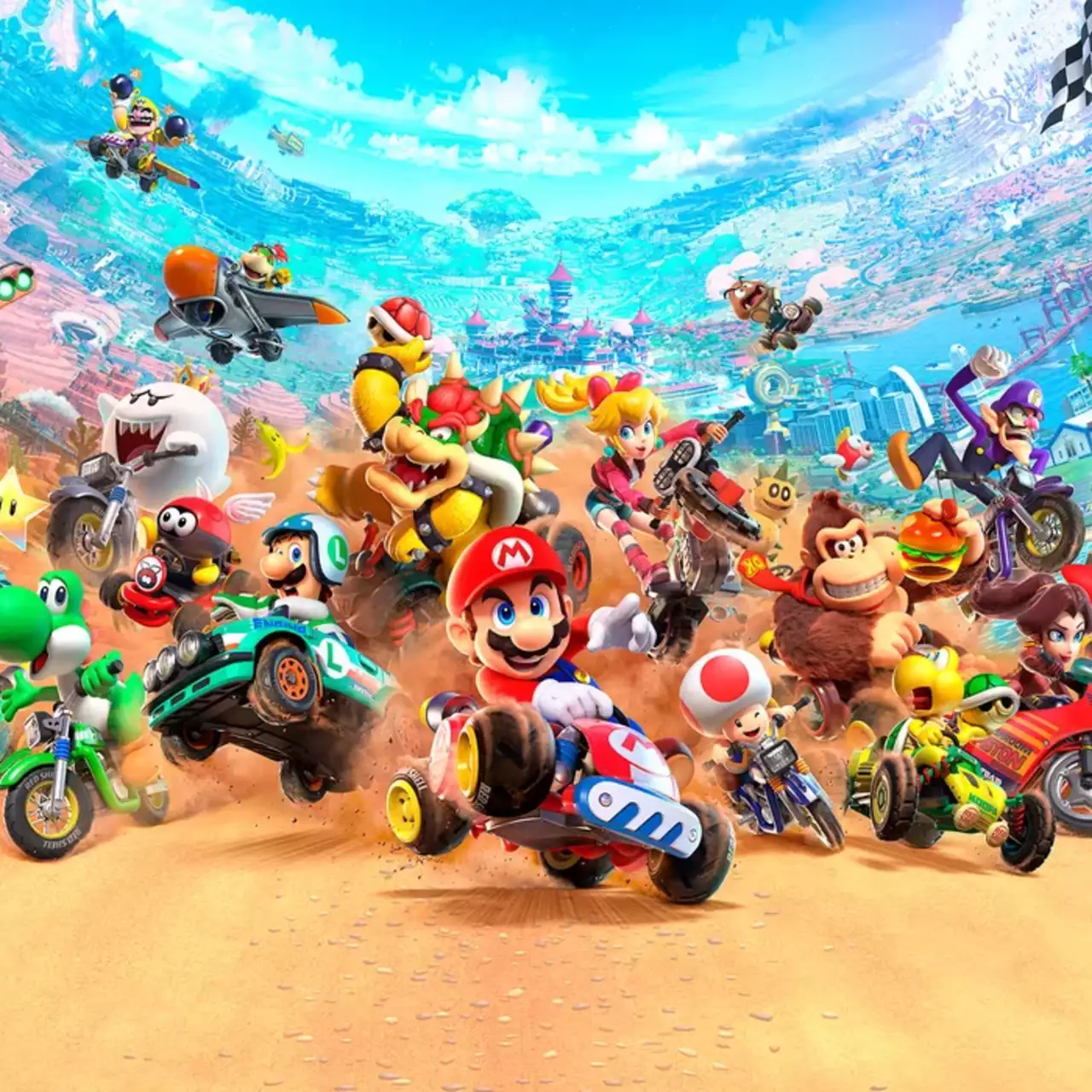 Nintendo анонсировала онлайн-трансляцию по Mario Kart World