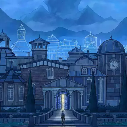 Обзор Blue Prince. Потрясающий пазл в обертке нечестного рогалика