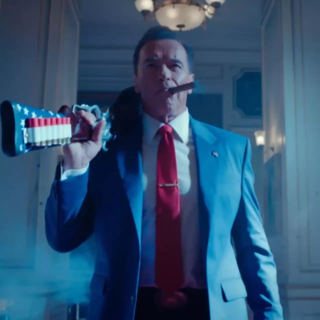 В сеть слили безумный трейлер «Кунг Фьюри 2» с Арнольдом Шварценеггером в роли президента США В сеть слили безумный трейлер «Кунг Фьюри 2» с Арнольдом Шварценеггером в роли президента США