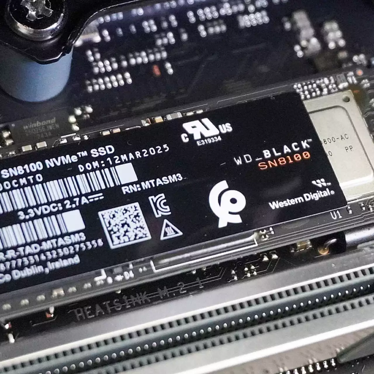 Представлен SSD SanDisk WD Black SN8100: рекордная скорость PCIe 5.0 и низкое энергопотребление Представлен SSD SanDisk WD Black SN8100: рекордная скорость PCIe 5.0 и низкое энергопотребление