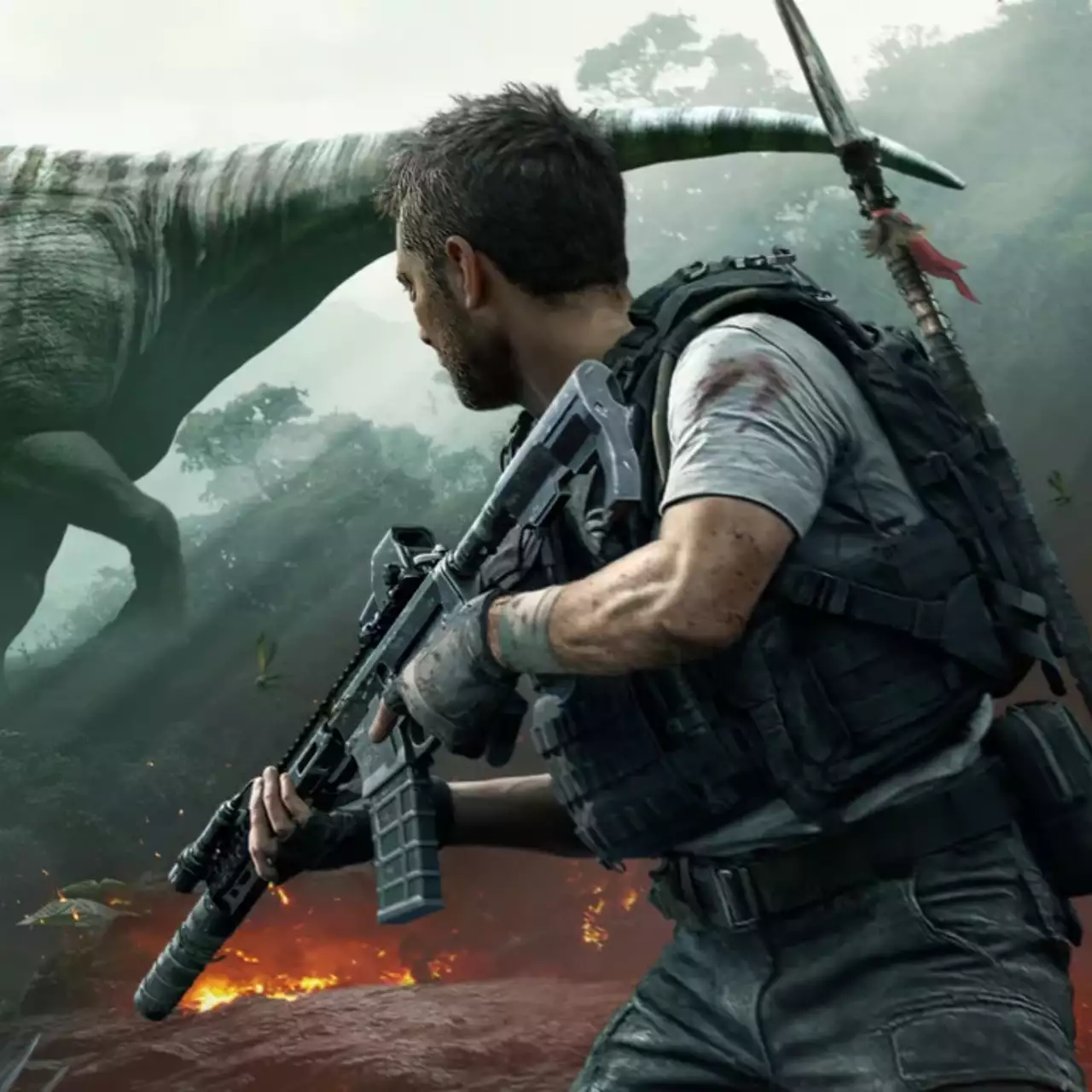 Вышел новый трейлер шутера Ferocious, похожего на «Crysis с динозаврами» Вышел новый трейлер шутера Ferocious, похожего на «Crysis с динозаврами»