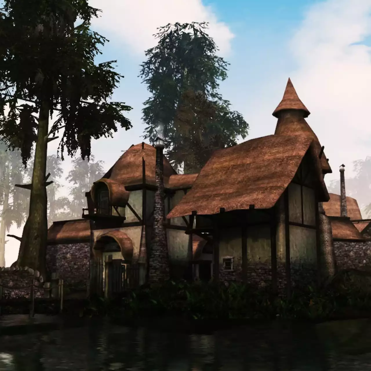 Ввандерфелл с необычного ракурса: культовую TES 3: Morrowind превратили в изометрию Ввандерфелл с необычного ракурса: культовую TES 3: Morrowind превратили в изометрию