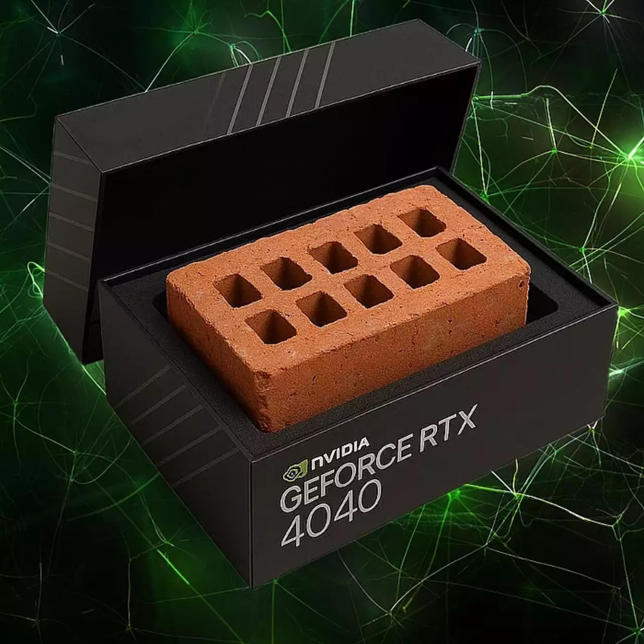 NVIDIA ненадолго «выставила на продажу» обыкновенный кирпич NVIDIA ненадолго «выставила на продажу» обыкновенный кирпич