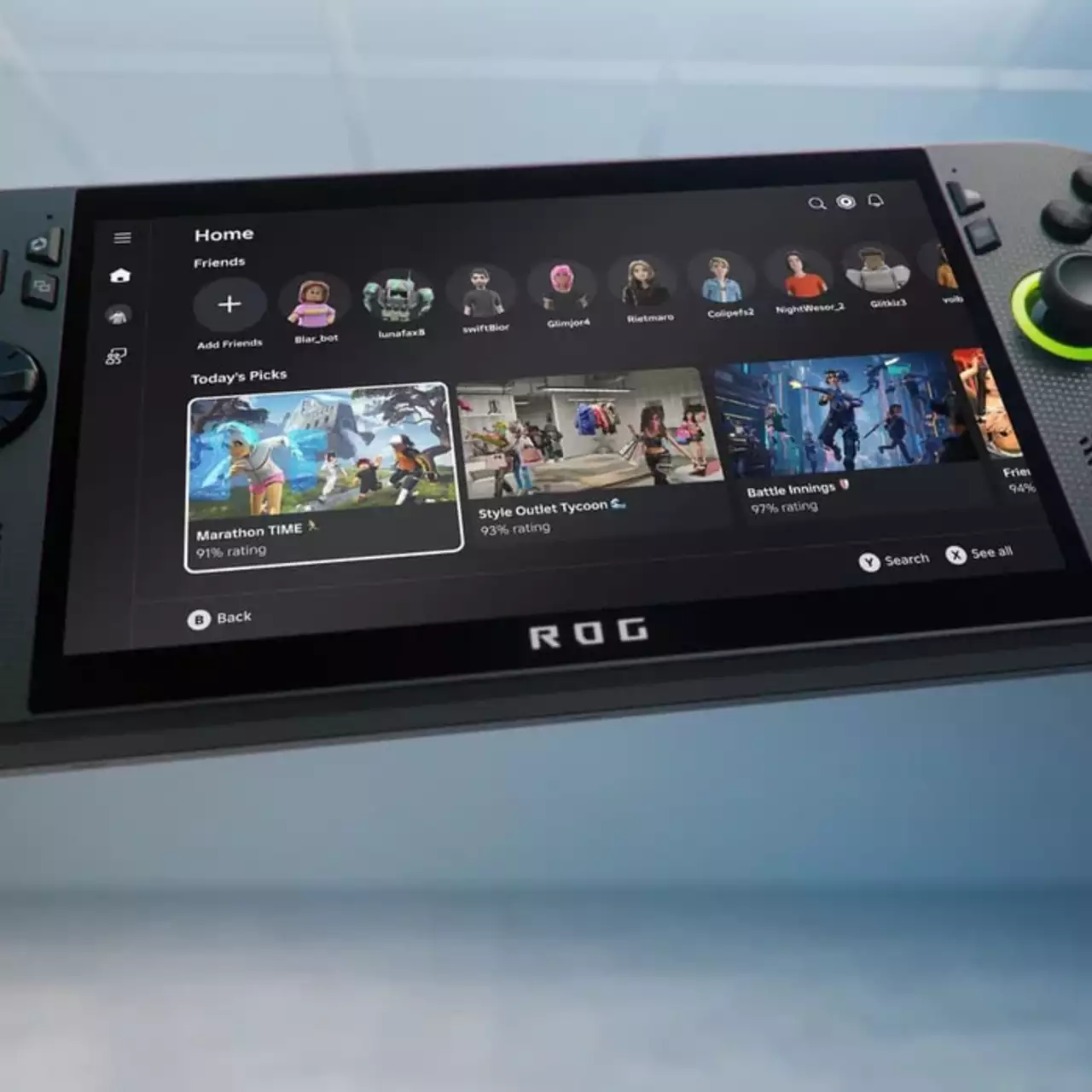Microsoft анонсировала портативные консоли ROG Xbox Ally и ROG Xbox Ally X Microsoft анонсировала портативные консоли ROG Xbox Ally и ROG Xbox Ally X
